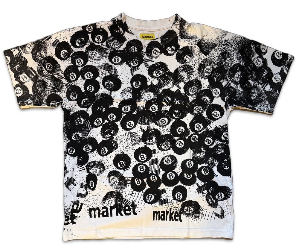 Market All Over Print 8-Ball T-Shirt Men’s L